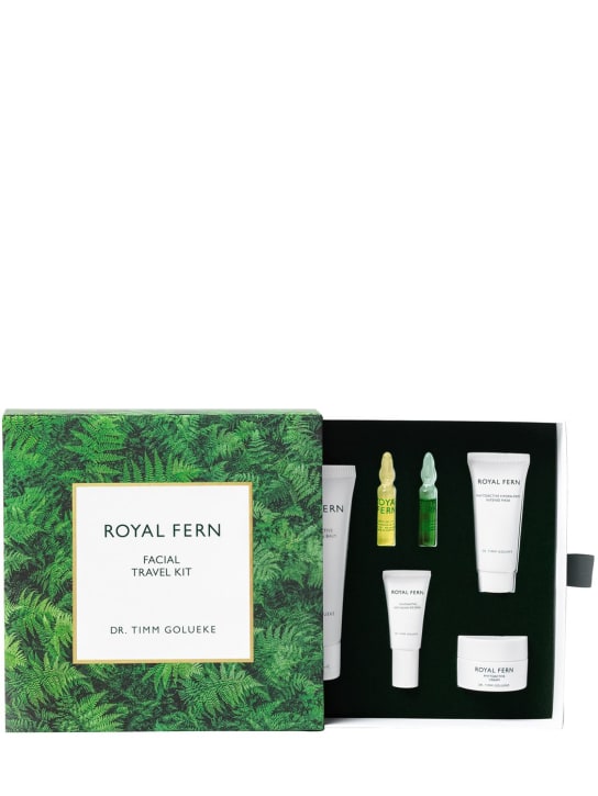 Royal Fern: Kit facial de viaje - Transparente - beauty-men_0 | Luisa Via Roma