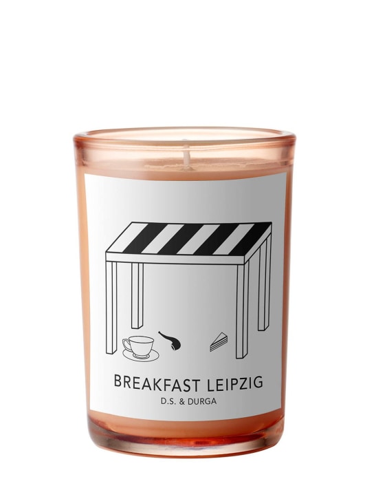 Ds&durga: 200gr Breakfast Leipzig candle - Transparent - beauty-men_0 | Luisa Via Roma