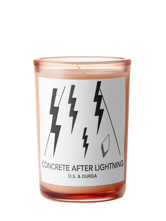 Ds&durga: 200gr Concrete After Lightning candle - Transparent - beauty-women_0 | Luisa Via Roma