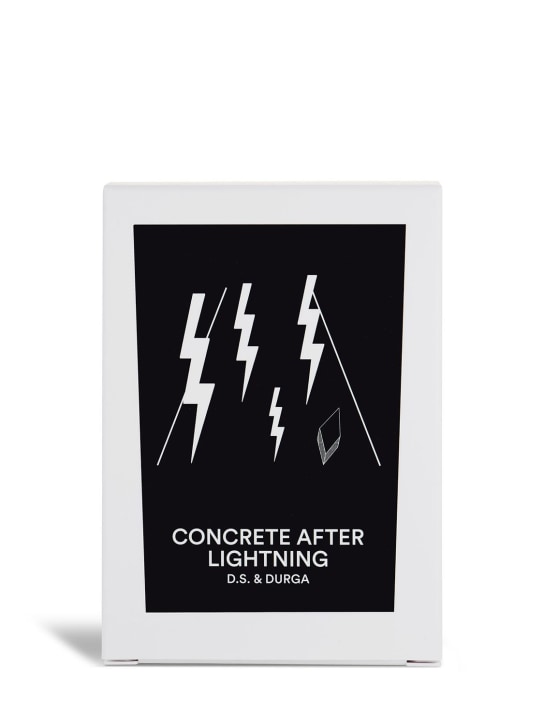 Ds&durga: 200gr Concrete After Lightning candle - Transparent - beauty-women_1 | Luisa Via Roma