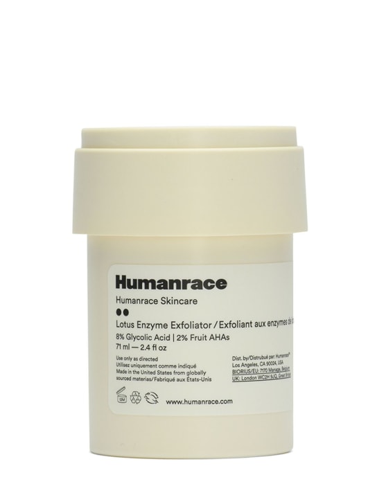Humanrace: Lotus Enzyme Exfoliator Refill 71gr - Trasparente - beauty-women_0 | Luisa Via Roma