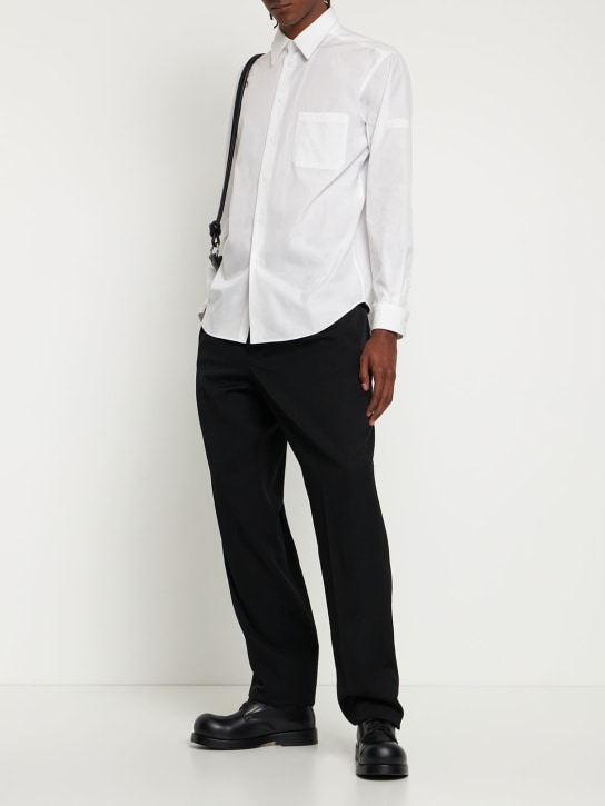 Yohji Yamamoto: Camicia Standard in cotone - men_1 | Luisa Via Roma