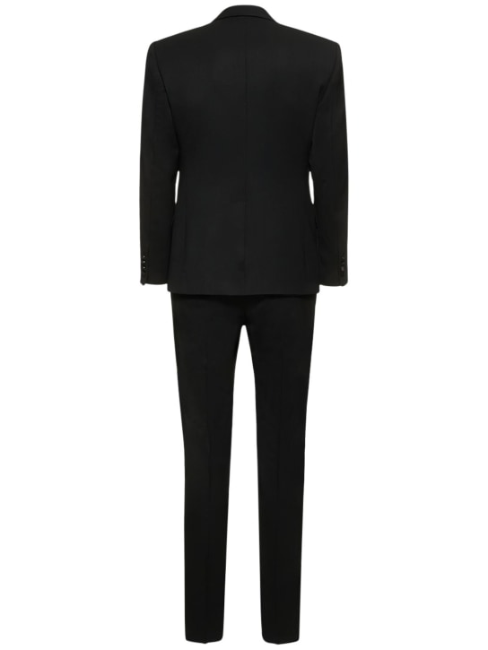 Dolce&Gabbana: Essential three-piece suit - Black - men_2 | Luisa Via Roma