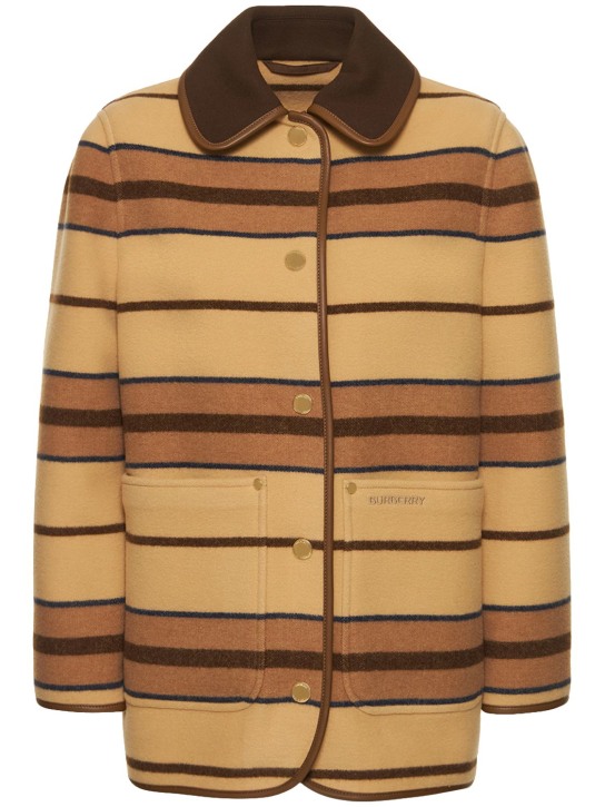 Burberry sale wool jacket