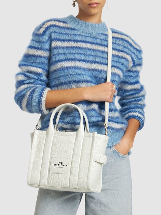 Marc Jacobs: The Small Tote croc embossed bag - women_1 | Luisa Via Roma