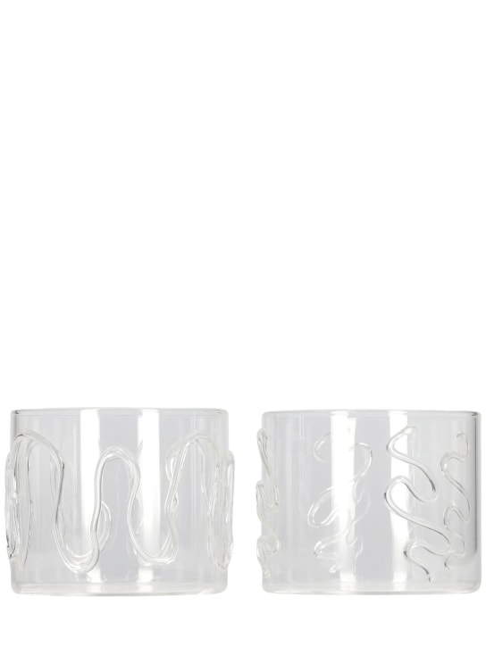 Ferm Living: Set de 2 vasos - Transparente - ecraft_0 | Luisa Via Roma