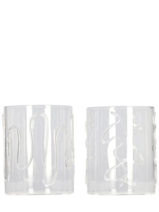 Ferm Living: Set de 2 vasos grandes - Transparente - ecraft_0 | Luisa Via Roma