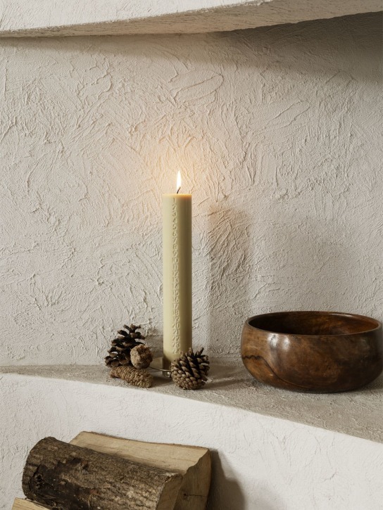 Ferm Living: Pure Advent candle - Beige - ecraft_1 | Luisa Via Roma