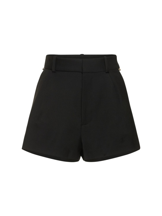 High waisted bow outlet shorts