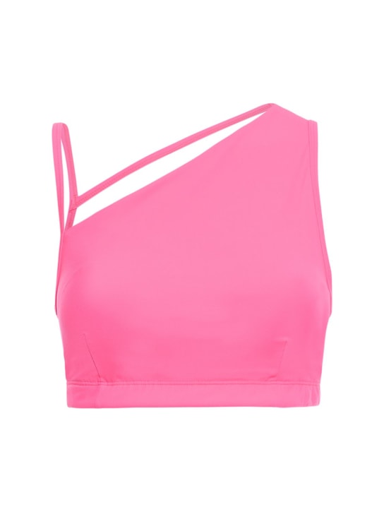 Sweaty Betty: Asymmetrische Bralette „Sculpt“ - Fuchsie - women_0 | Luisa Via Roma