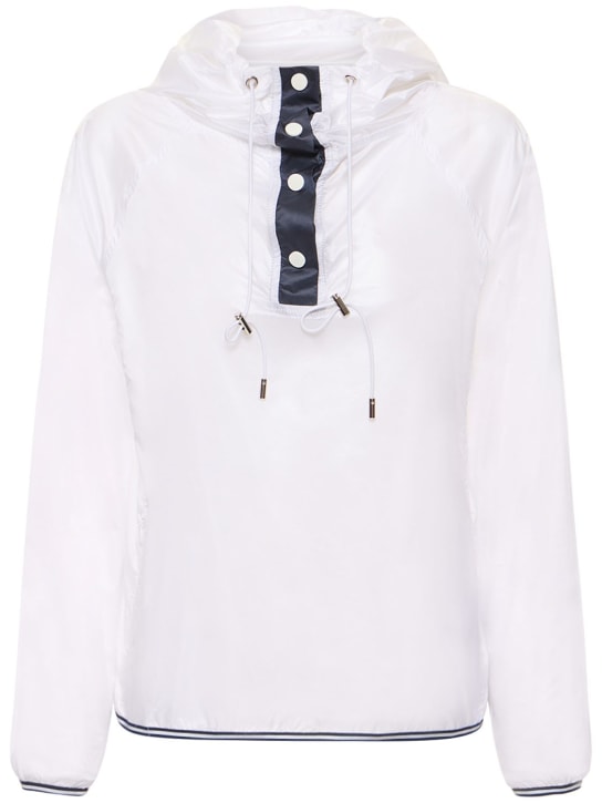 L'etoile Sport: WINDJACKE MIT KAPUZE - Weiß - women_0 | Luisa Via Roma