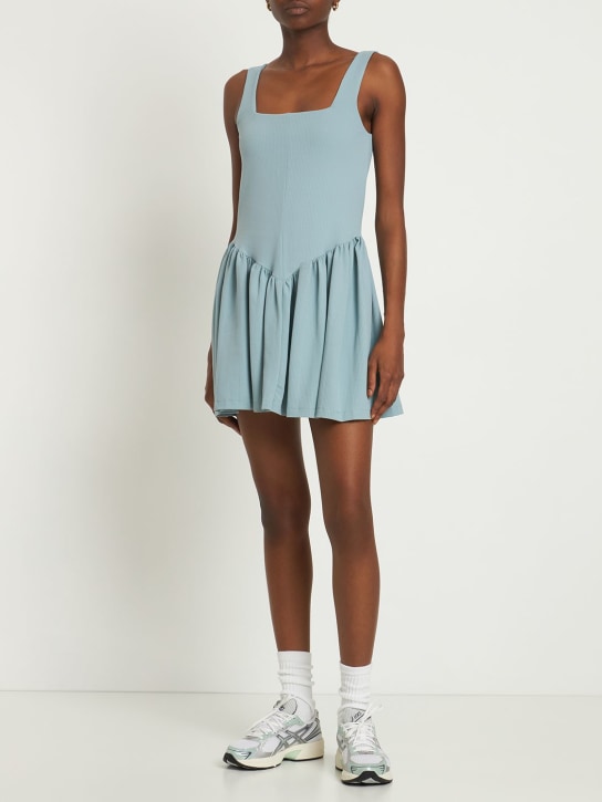 Marysia: Stretch-Techno-Kleid „Molla“ - Hellblau - women_1 | Luisa Via Roma