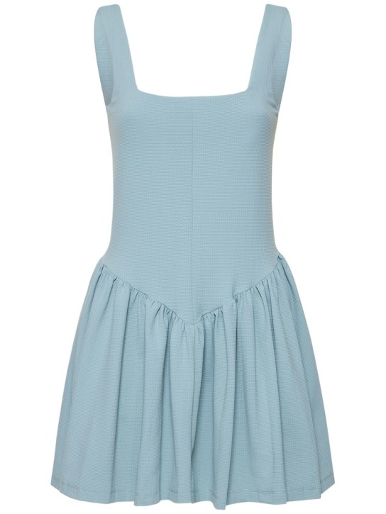 Marysia: Stretch-Techno-Kleid „Molla“ - Hellblau - women_0 | Luisa Via Roma