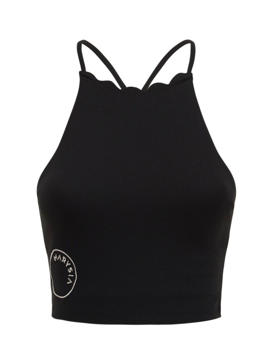 Marysia: Steffi top - Black - women_0 | Luisa Via Roma