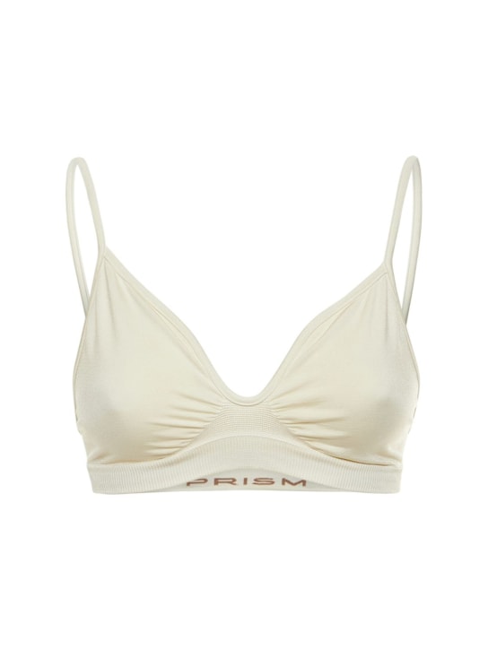 Prism Squared: Liberated bikini top - Beige - women_0 | Luisa Via Roma
