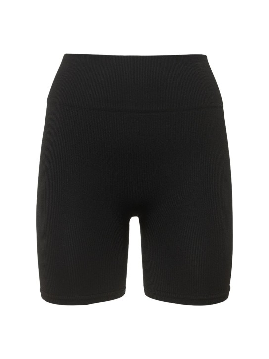Ribbed Composed biker shorts - Thumbnail 1