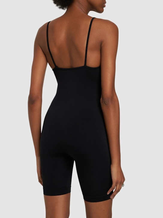 Prism Squared: Spirited short jumpsuit - Black - women_2 | Luisa Via Roma