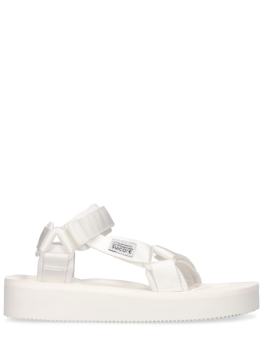 Suicoke: Depa 2PO凉鞋 - 白色 - women_0 | Luisa Via Roma