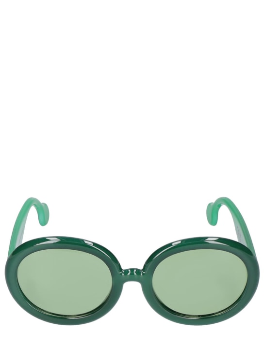 The Animals Observatory: Recycled Econyl sunglasses - Green - kids-boys_0 | Luisa Via Roma