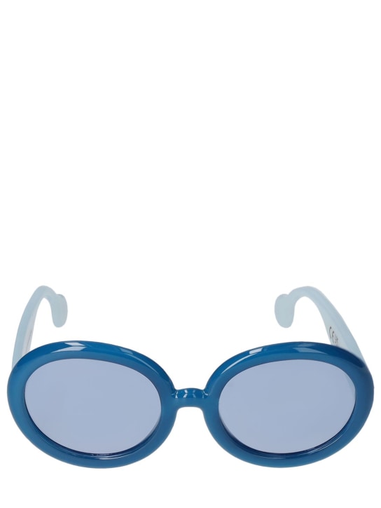 The Animals Observatory: Recycled Econyl sunglasses - Blue - kids-boys_0 | Luisa Via Roma