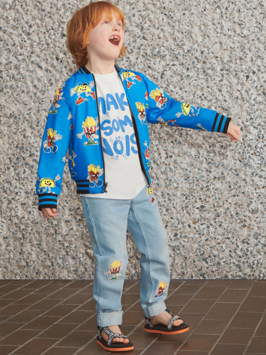 Stella McCartney Kids: サンダル - ブラック - kids-boys_1 | Luisa Via Roma