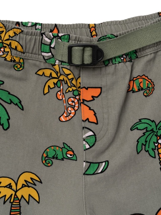 Stella McCartney Kids: CARGO-SHORTS AUS BIO-BAUMWOLLE - Grün - kids-boys_1 | Luisa Via Roma