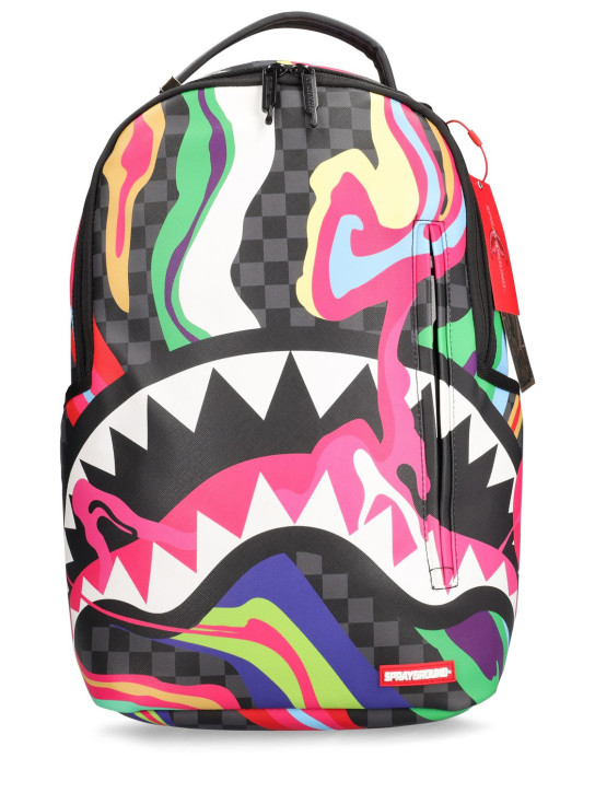 Multicolor canvas backpack - SPRAYGROUND - Boys | Luisaviaroma