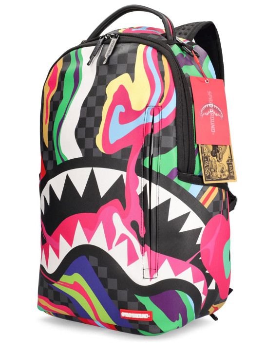 Multicolor canvas backpack - SPRAYGROUND - Boys | Luisaviaroma