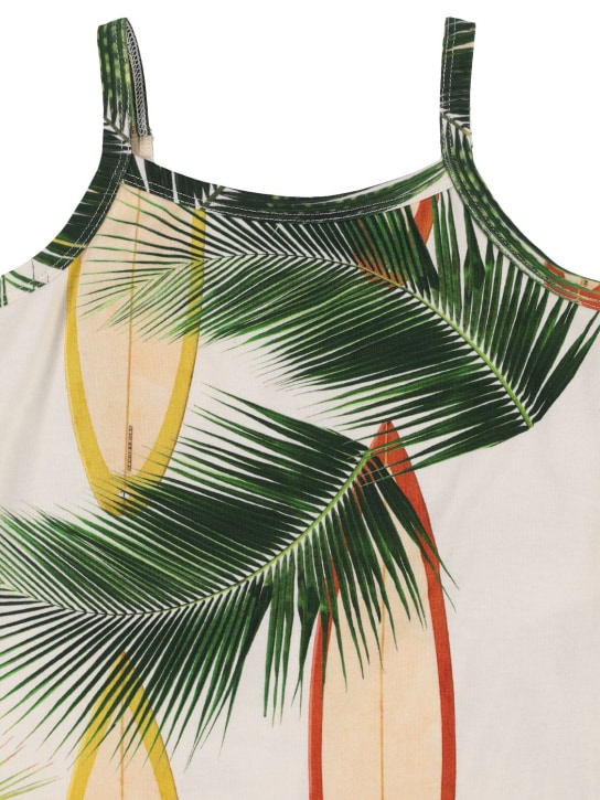 Snurk: Vestito in cotone organico stampato - Multicolore - kids-girls_1 | Luisa Via Roma