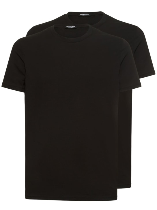 Dsquared2: 平纹针织T恤2件套装 - men_0 | Luisa Via Roma