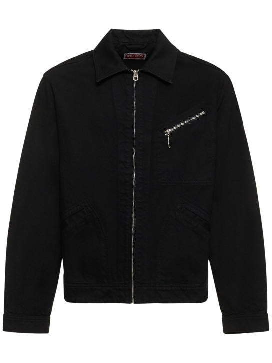 Rinsed cotton denim jacket - Kenzo Paris - Men | Luisaviaroma