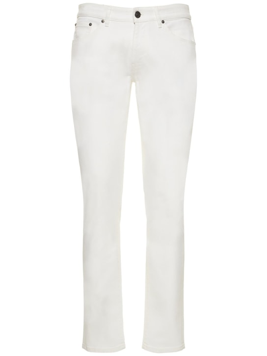 PT Torino: Jeans super slim de algodón stretch 17.5cm - men_0 | Luisa Via Roma