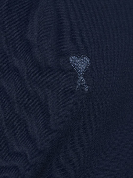 AMI Paris: ADC tonal cotton t-shirt - men_1 | Luisa Via Roma