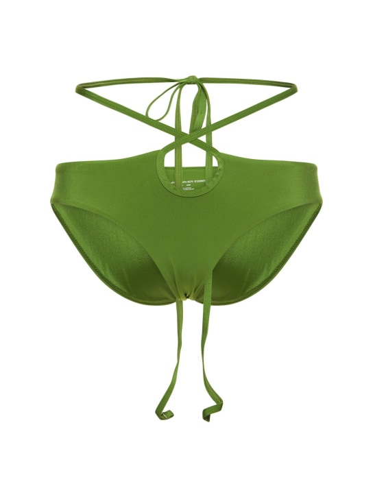 Christopher Esber: Bas de bikini à nouer - Vert - women_0 | Luisa Via Roma