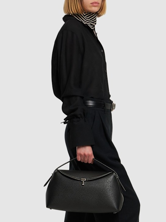 Toteme: T-Lock leather top handle bag - women_1 | Luisa Via Roma