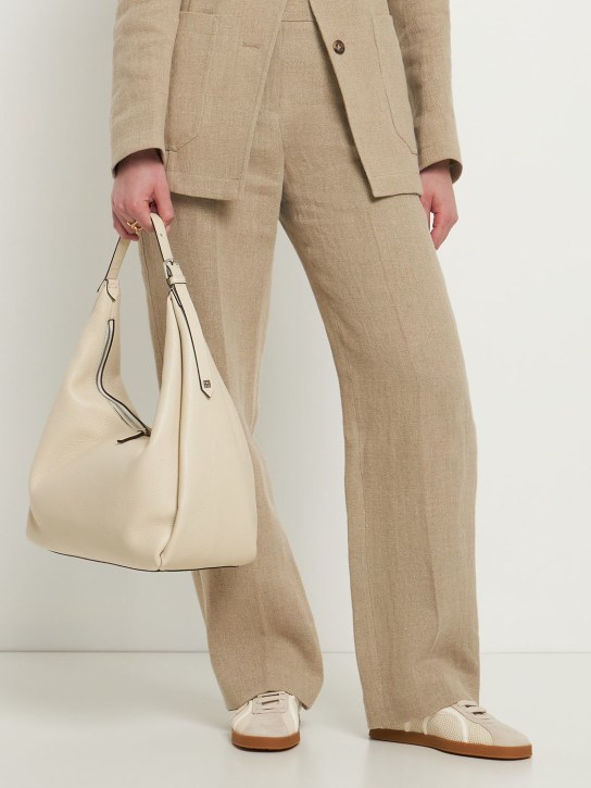 Toteme: Belt hobo leather shoulder bag - women_1 | Luisa Via Roma