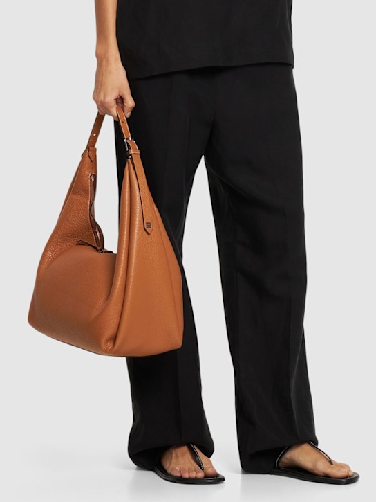 Toteme: Belt hobo leather shoulder bag - women_1 | Luisa Via Roma