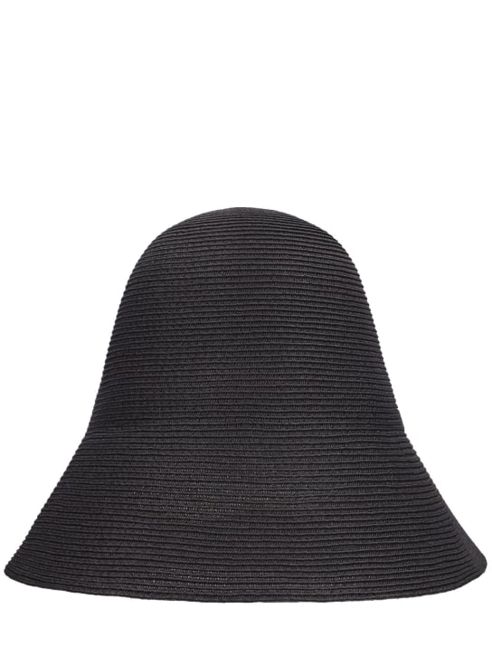 Toteme: Sombrero de paja y papel tejido - women_0 | Luisa Via Roma