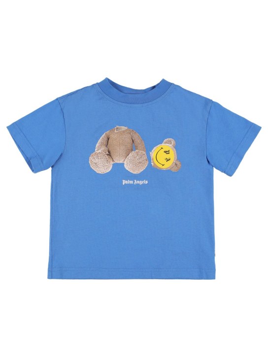 PALM ANGELS KIDS Logo-Print Cotton-Jersey T-Shirt for Men