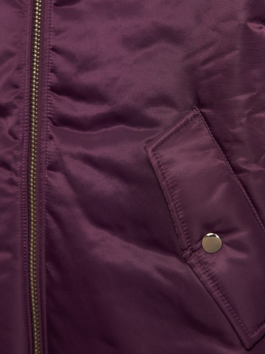 The Frankie Shop: Astra nylon bomber jacket - men_1 | Luisa Via Roma