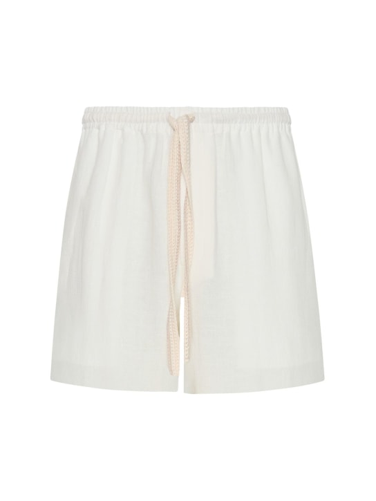 Linen lounge shorts Commas Men Luisaviaroma