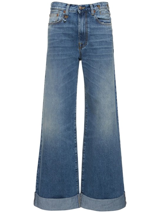 R13: Lisa baggy wide jeans - women_0 | Luisa Via Roma