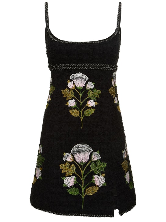 Giambattista Valli: Minikleid aus Bouclé - Bunt - women_0 | Luisa Via Roma