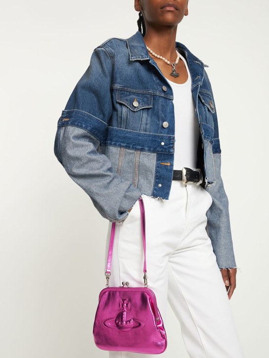 Vivienne Westwood: Vivienne's metallic leather bag - women_1 | Luisa Via Roma