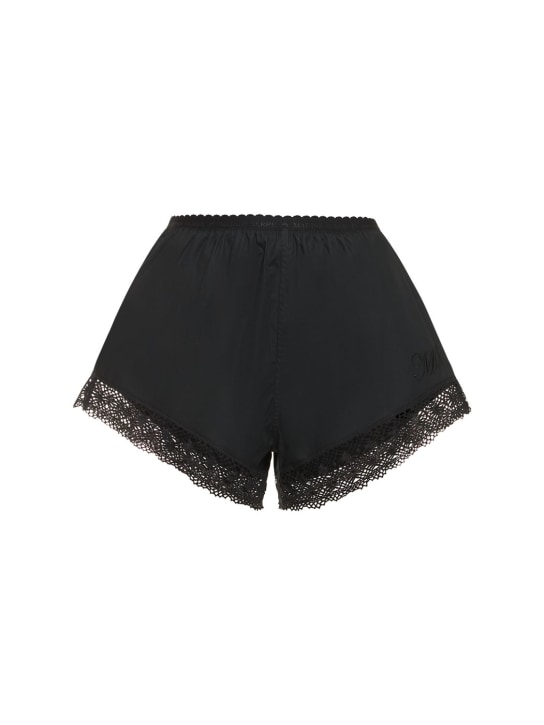 Lace Shorts - Black - Ladies