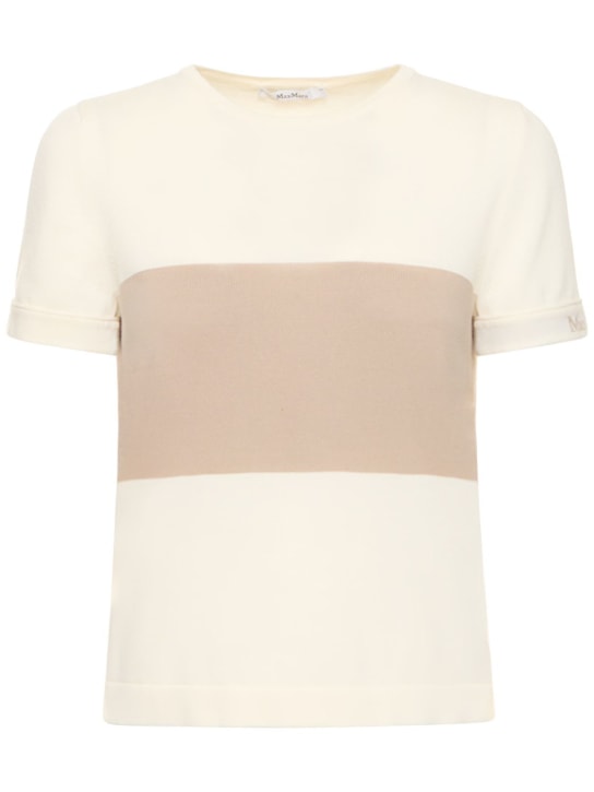 Limone striped knit t-shirt - Max Mara - Women | Luisaviaroma