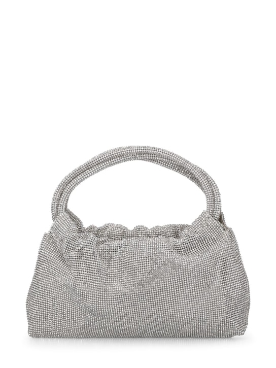 SIMKHAI: Ellerie embellished top handle bag - Silver - women_0 | Luisa Via Roma