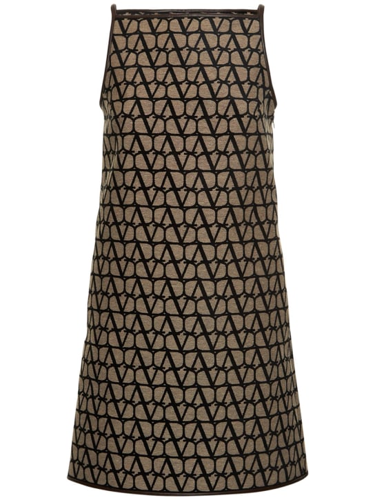 Valentino logo outlet dress