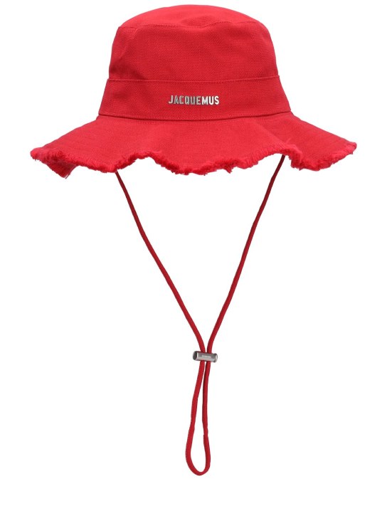 Jacquemus: Le Bob Artichaut logo hat - women_0 | Luisa Via Roma