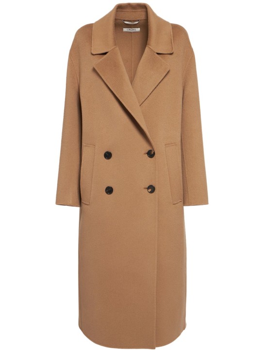 'S Max Mara: Mattia wool & cashmere long coat - women_0 | Luisa Via Roma